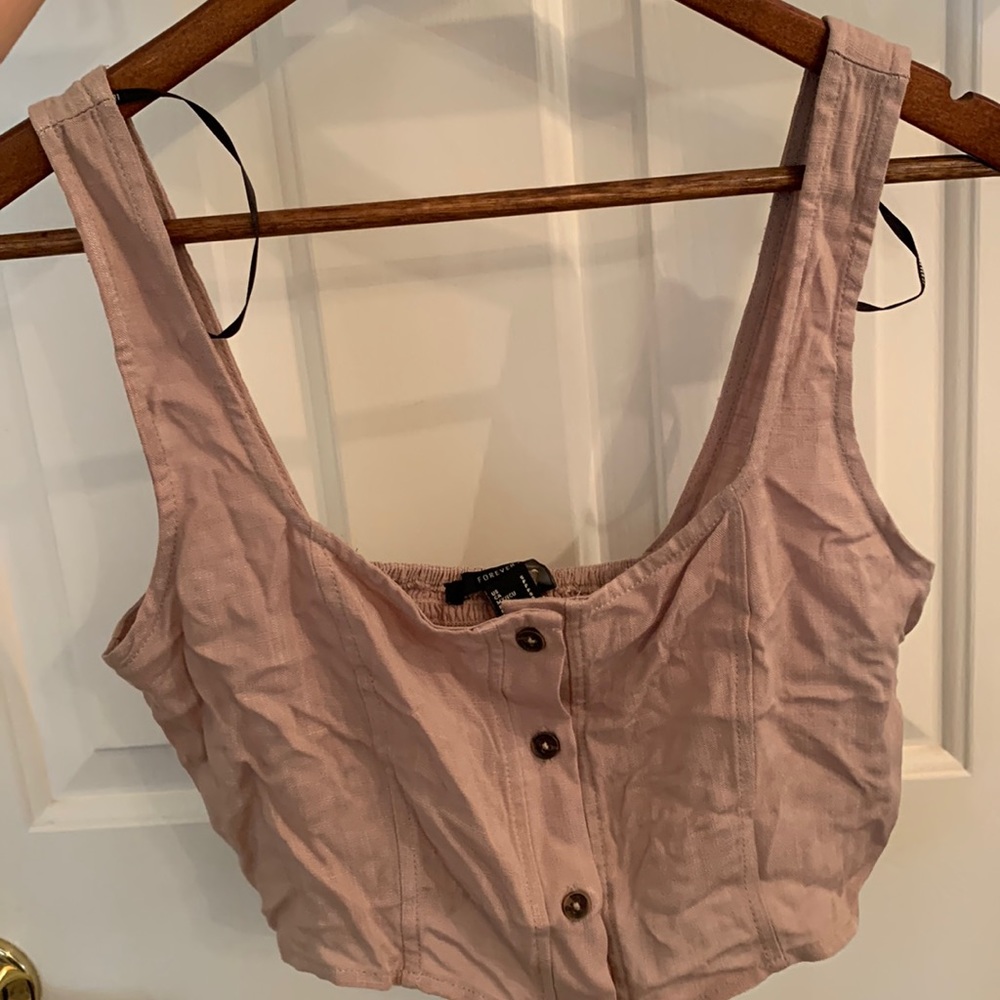 Forever 21 Woven/ Crop